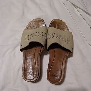 EUC UGG Sandals. Size 10. Tan in color